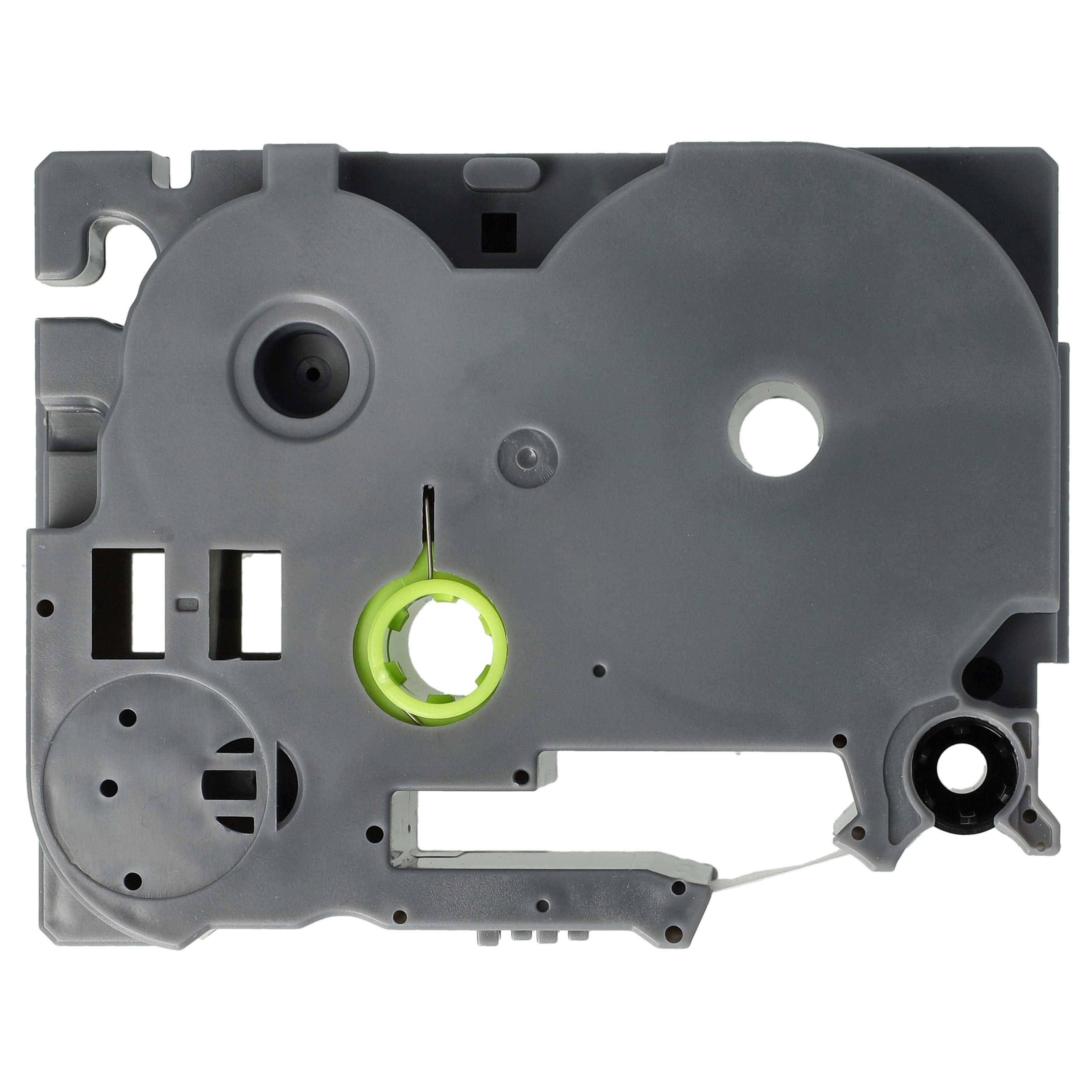 vhbw Druckkopf Reinigungskassette kompatibel mit Brother PT 2410 | 2400, 2420PC, 2300, 2310, 2400E Beschriftungsgerät - 2,5mx 24mm