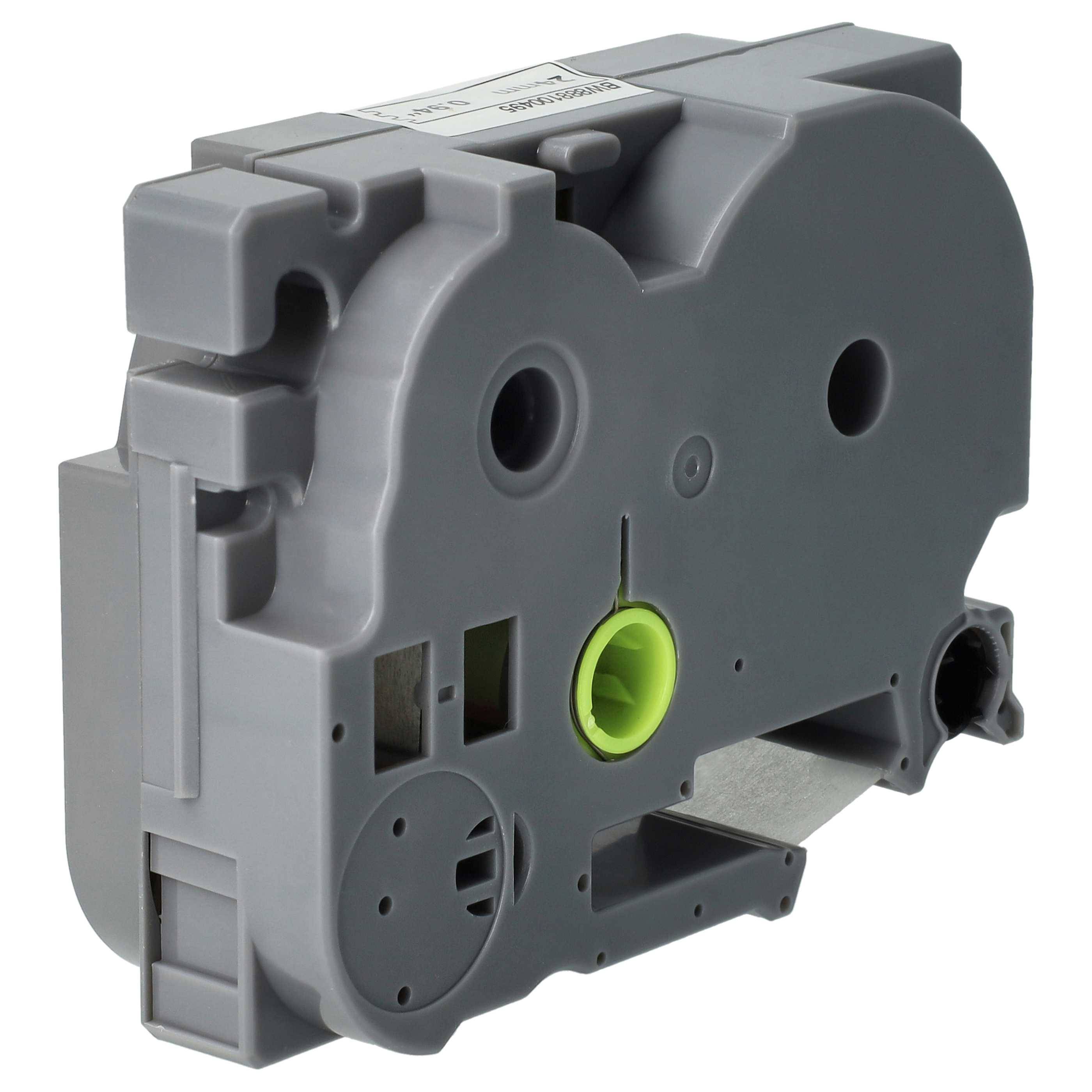 vhbw Druckkopf Reinigungskassette kompatibel mit Brother PT 2410 | 2400, 2420PC, 2300, 2310, 2400E Beschriftungsgerät - 2,5mx 24mm