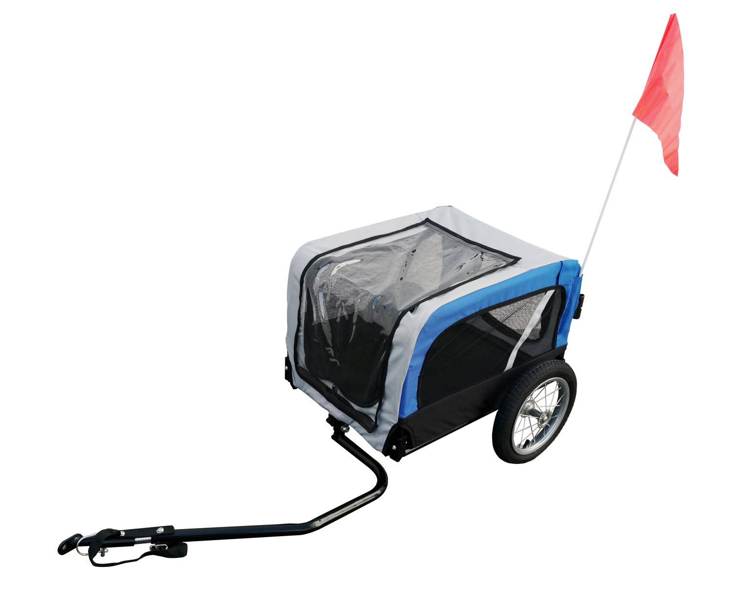 Hundeanhänger für Mini Red Loon Lastanhänger Fahrradanhänger Jogger Schnellfaltsystem