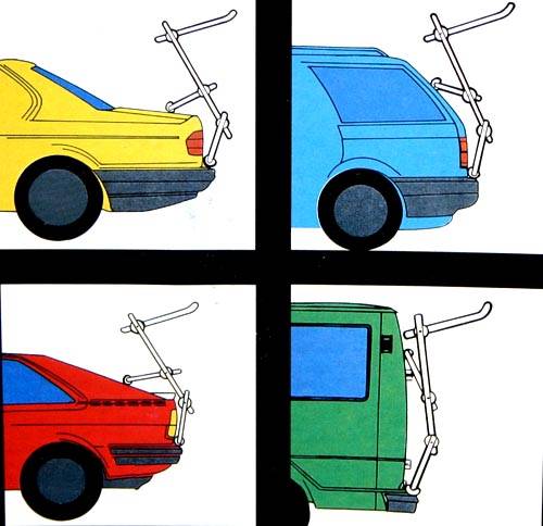 HECKTRÄGER Fahrradträger MAIN PROFESSIONAL 3 Räder