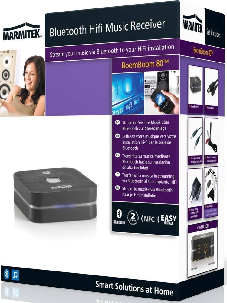 MARMITEK BT Musik-Empfänger MARMITEK BoomBoom80
