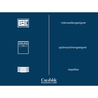 CreaTable 21994 Nature Collection Dessertteller Ø 21 cm, berry, 6-teilig (1 Set) CreaTable 21994 Nature Collection Dessertteller Ø 21 cm, berry, 6-teilig (1 Set)