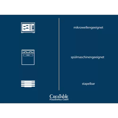 CreaTable 21994 Nature Collection Dessertteller Ø 21 cm, berry, 6-teilig (1 Set) CreaTable 21994 Nature Collection Dessertteller Ø 21 cm, berry, 6-teilig (1 Set)