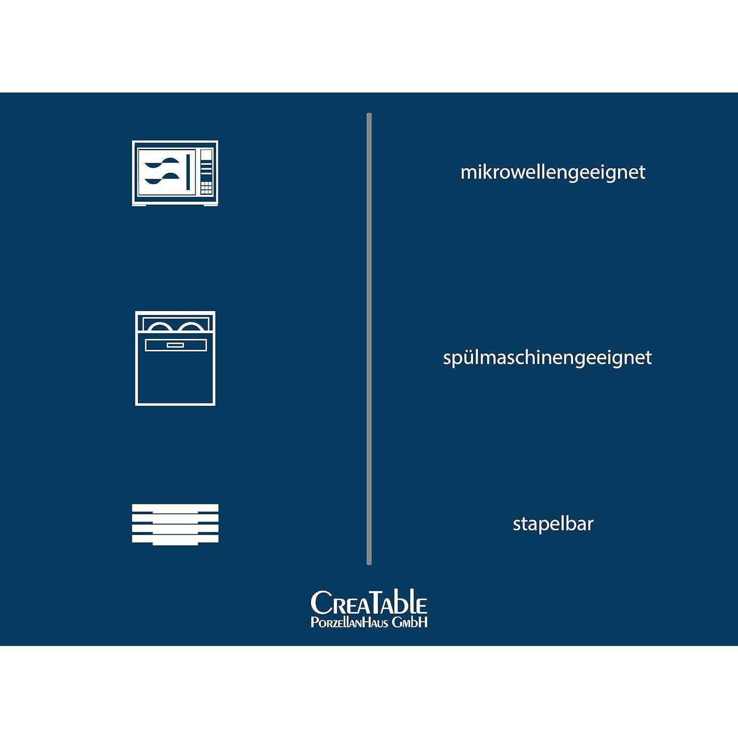 CreaTable 33957 Streat Food Streat Boat long Servierschale, schwarz (1 Set)