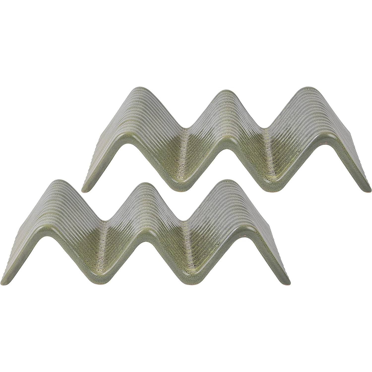 CreaTable 33984 Streat Food Streat Taco Ständer, grün (1 Set)