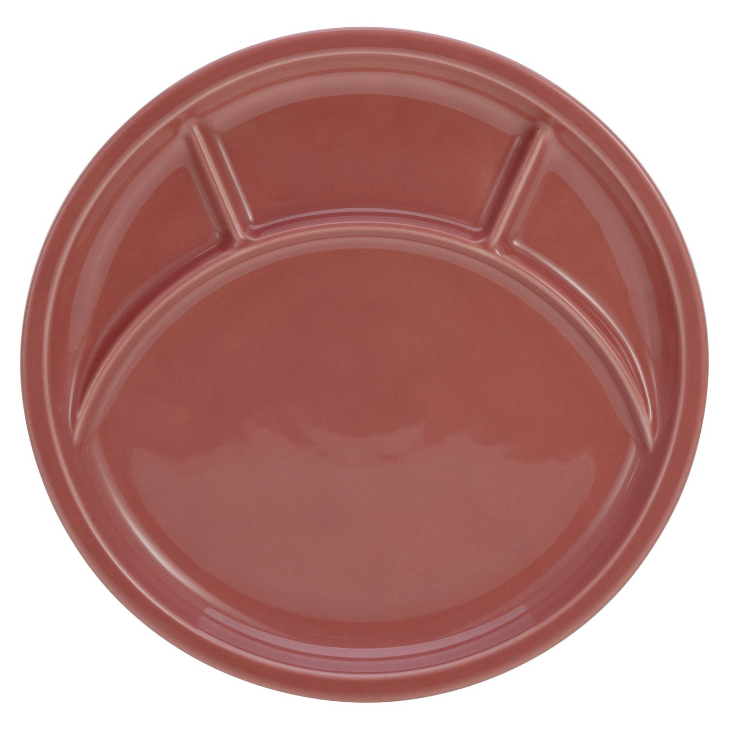 CreaTable 22925 Tafelservice Universal für 4 Personen, Porzellan, rot (1 Set, 4-teilig)