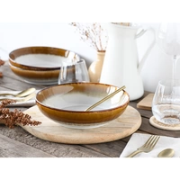 CreaTable 21691 Cascade Poke Bowls Set Steinzeug, braun, 4-teilig (1 Set) CreaTable 21691 Cascade Poke Bowls Set Steinzeug, braun, 4-teilig (1 Set)