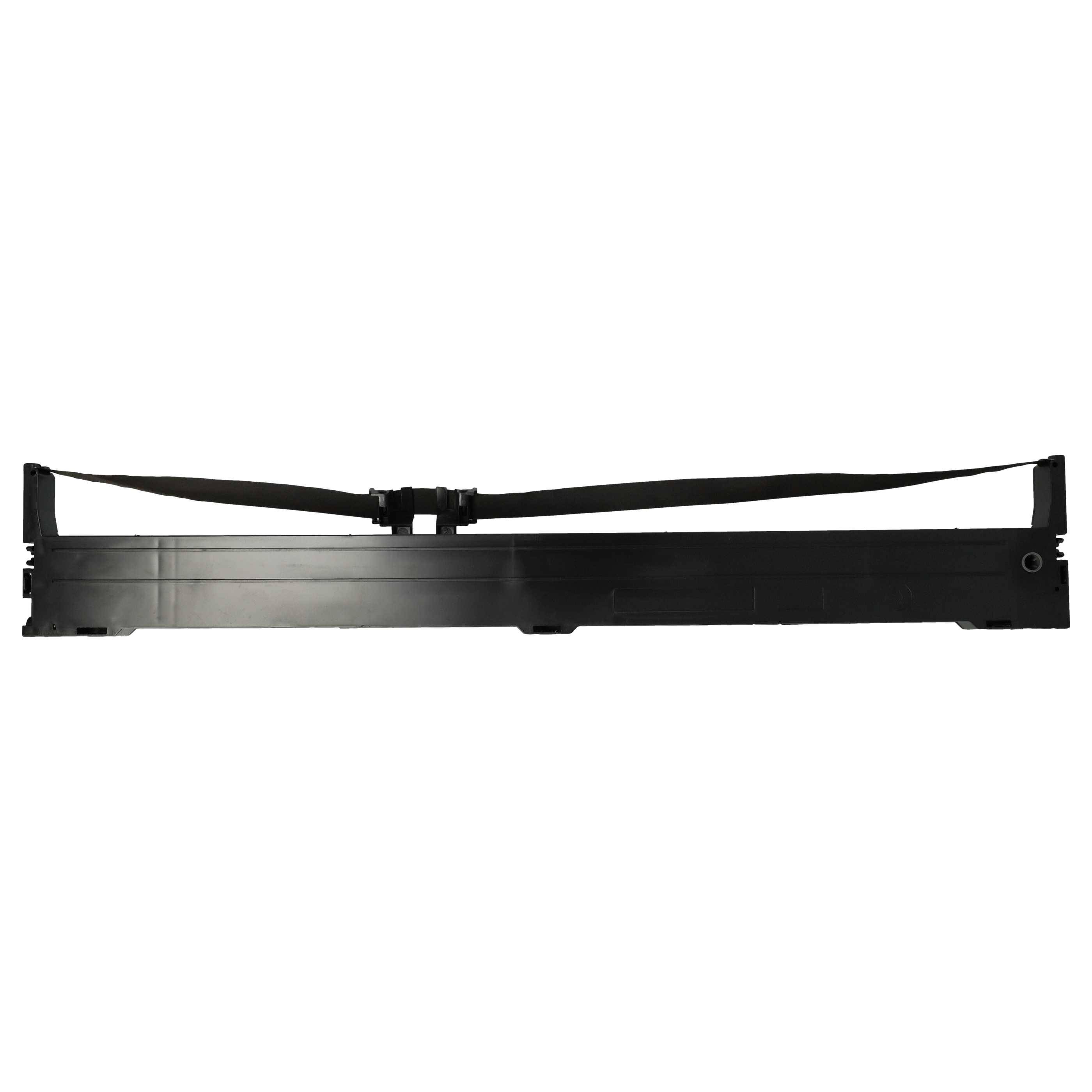 vhbw 5x Farbband Schriftband kompatibel mit Epson LQ-2090IIN | LQ-2090II, LQ-2090 Nadeldrucker, Bondrucker - Schwarz