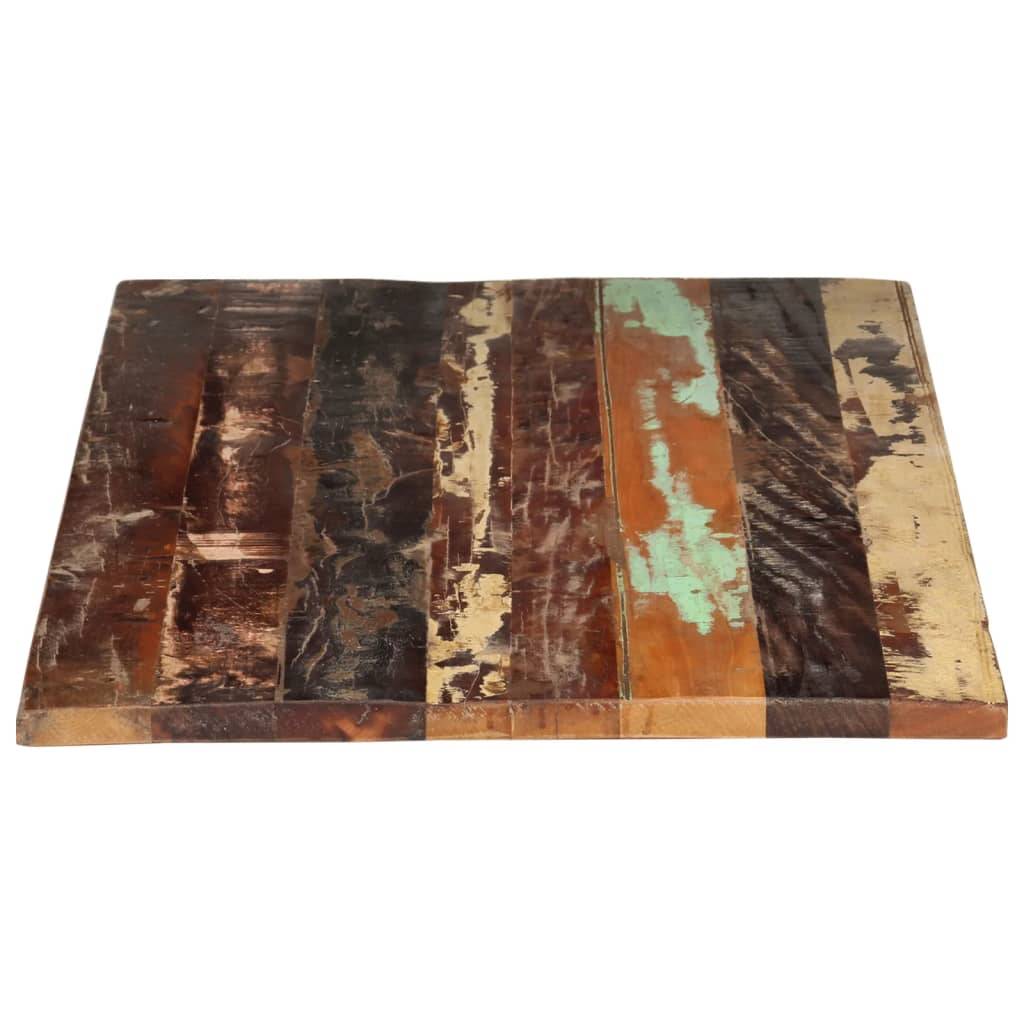 vidaXL Tischplatte Rechteckig 60x120 cm 25-27 mm Altholz Massiv