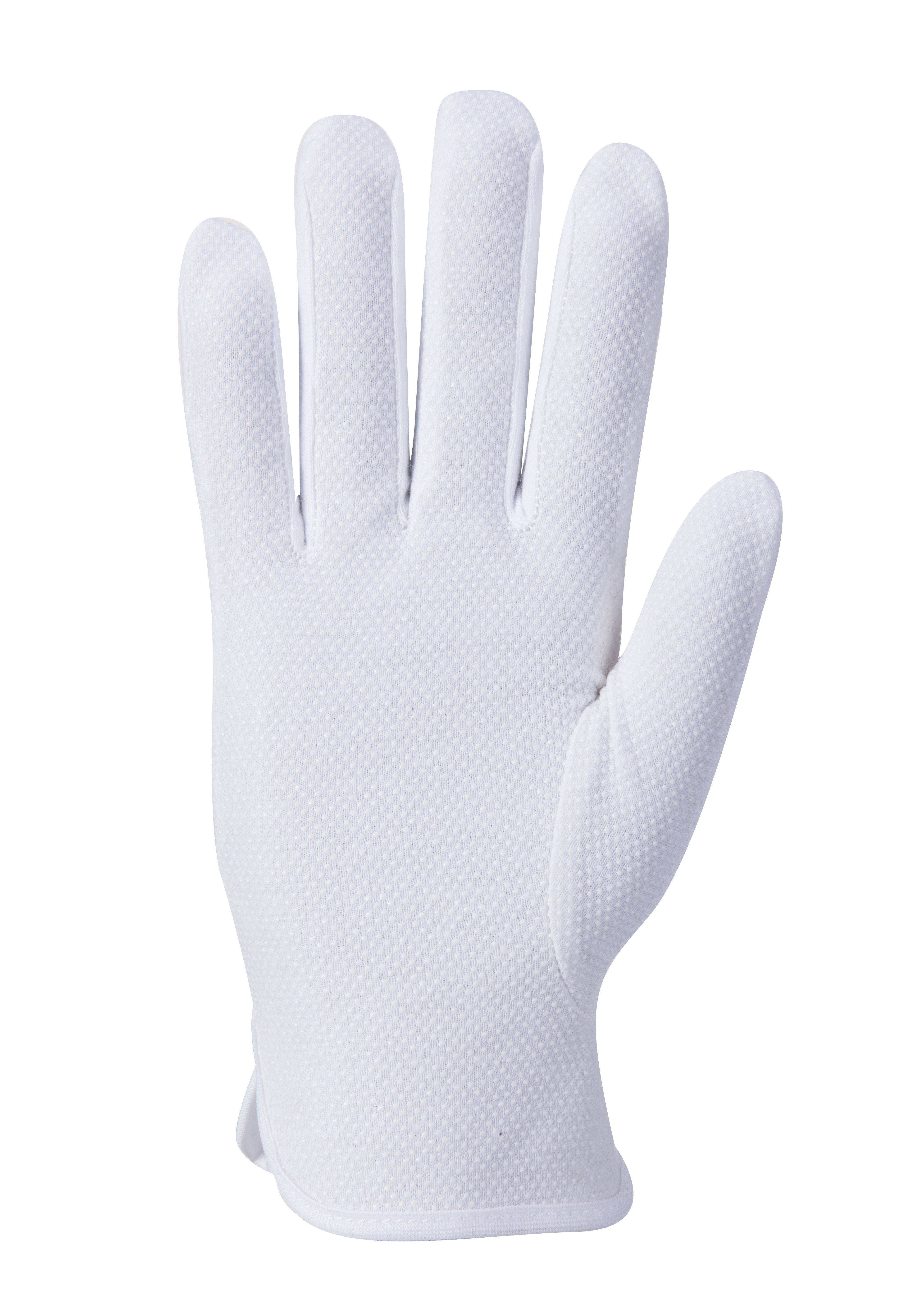 Portwest Microdot Handschuh Farbe: Weiß, Gr.: 8 (M)
