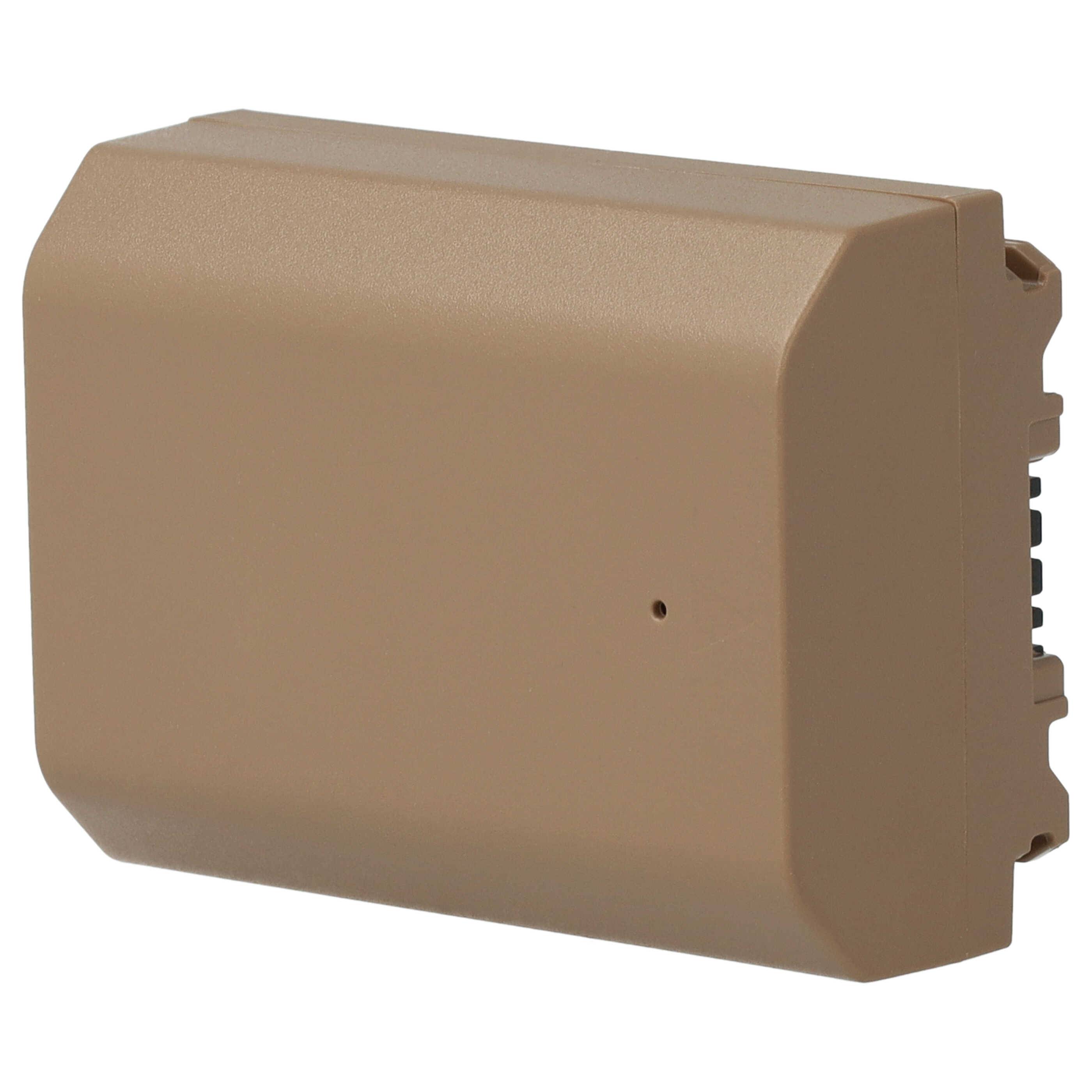 EXTENSILO Akku kompatibel mit Sony Alpha A7 III, A6600, 9 II, A6700, 9R, 9S, A7C R, 8S III Kamera (2400 mAh, 7,2 V, Li-Ion), USB-C Buchse