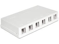 DeLOCK Keystone Surface Mounted Box - Gehäuse mit modularen Einsätzen