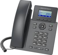 Grandstream Networks GRP2601, IP-Telefon, Schwarz, Kabelgebundenes Mobilteil, 1 Zeilen, LCD, 5,61 cm (2.21 Zoll)