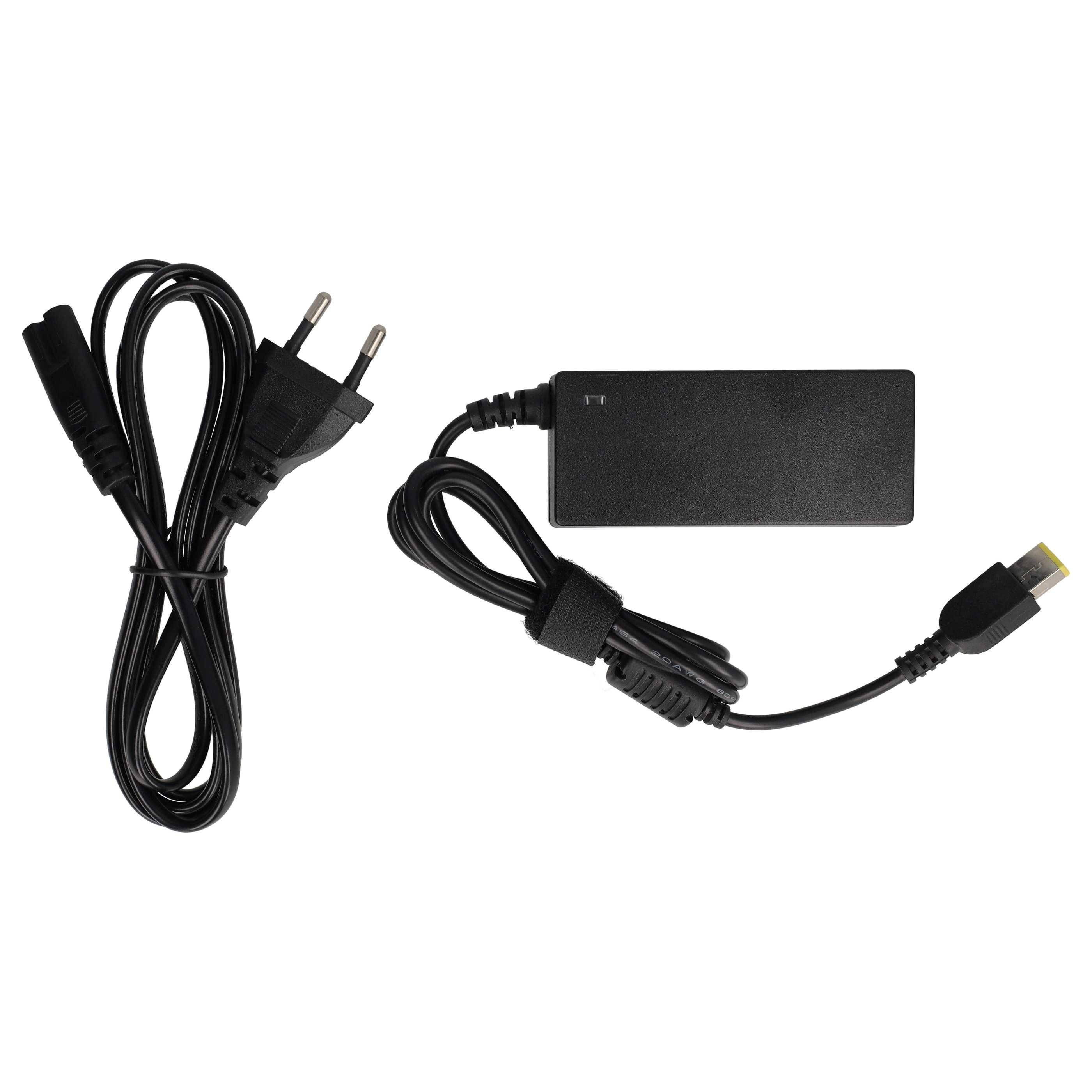 vhbw Netzteil Ladegerät kompatibel mit Lenovo IdeaPad U430p, U430 touch, U530p, U530 touch, Y50, Y70, Y70 touch, Yoga 11 Notebook, Laptop