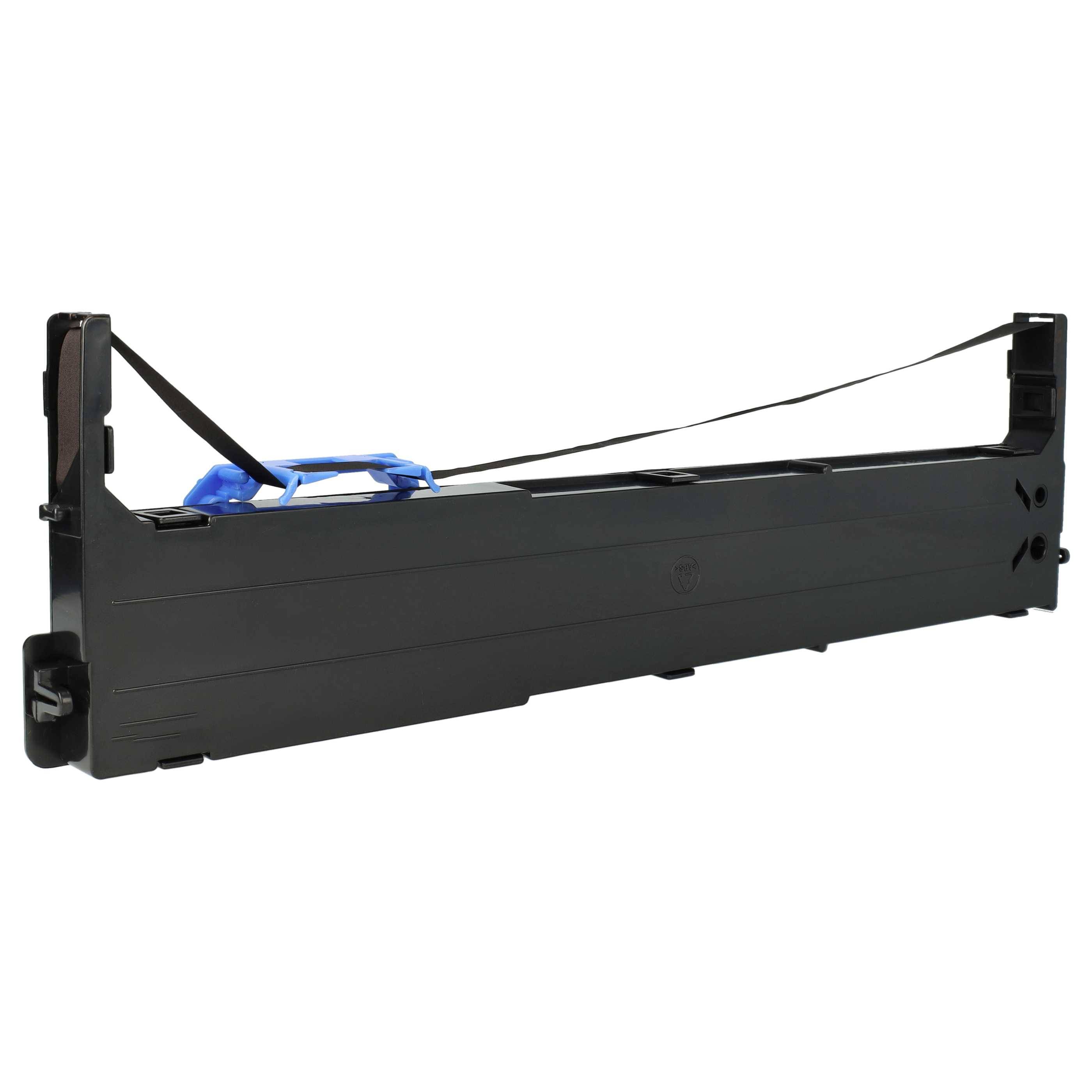 vhbw 10x Farbband Schriftband Ersatz für Tally 099007 für Nadeldrucker, Bondrucker - Schwarz