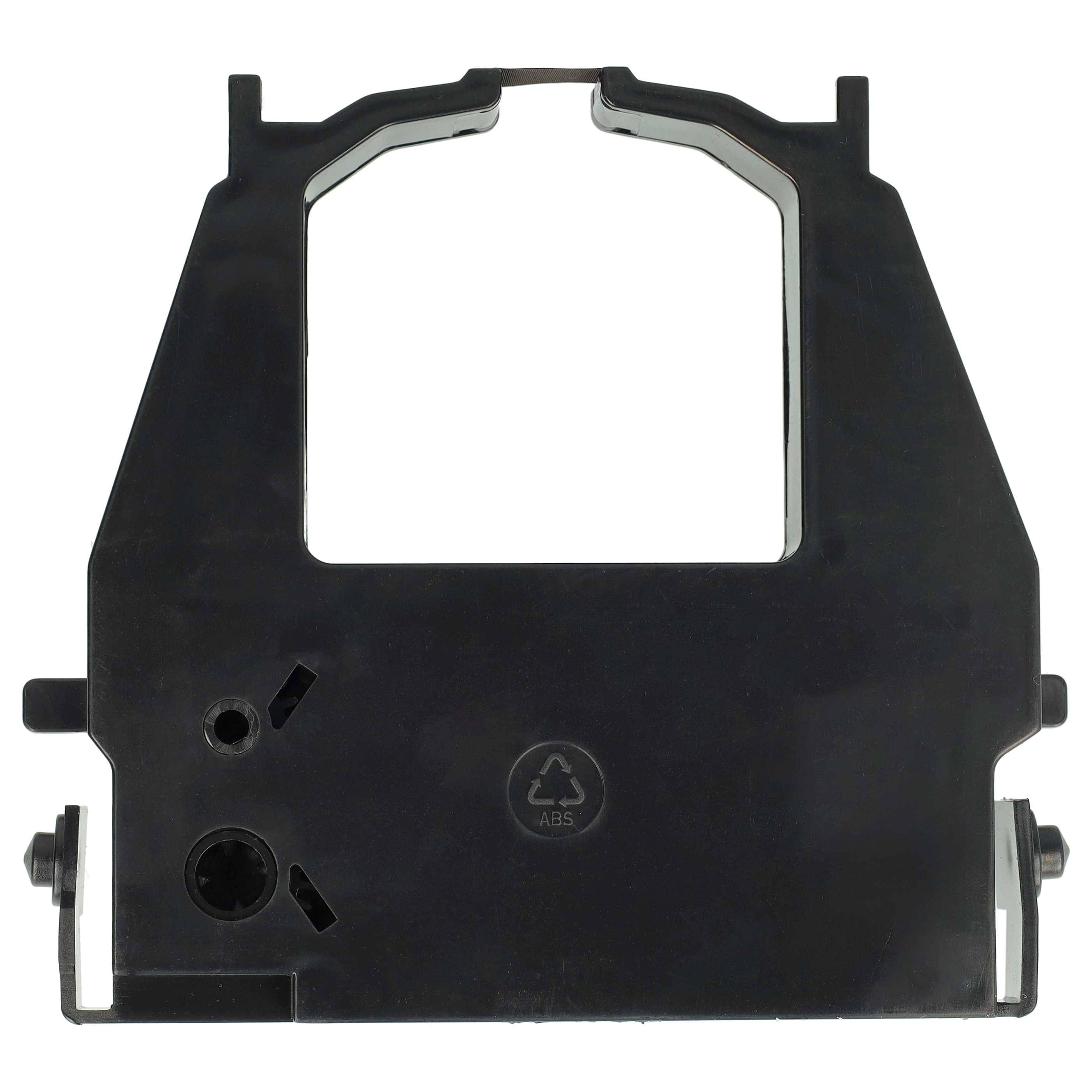 vhbw 5x Farbband Schriftband kompatibel mit Fujitsu DPK3600E+, DPK3600H, DL9400, DL7400, DL9300, DPK9600E Nadeldrucker, Bondrucker - Schwarz