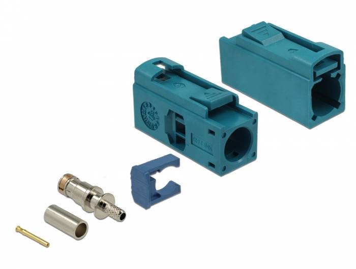 DeLOCK FAKRA Z jack 25 mm (long) for crimping