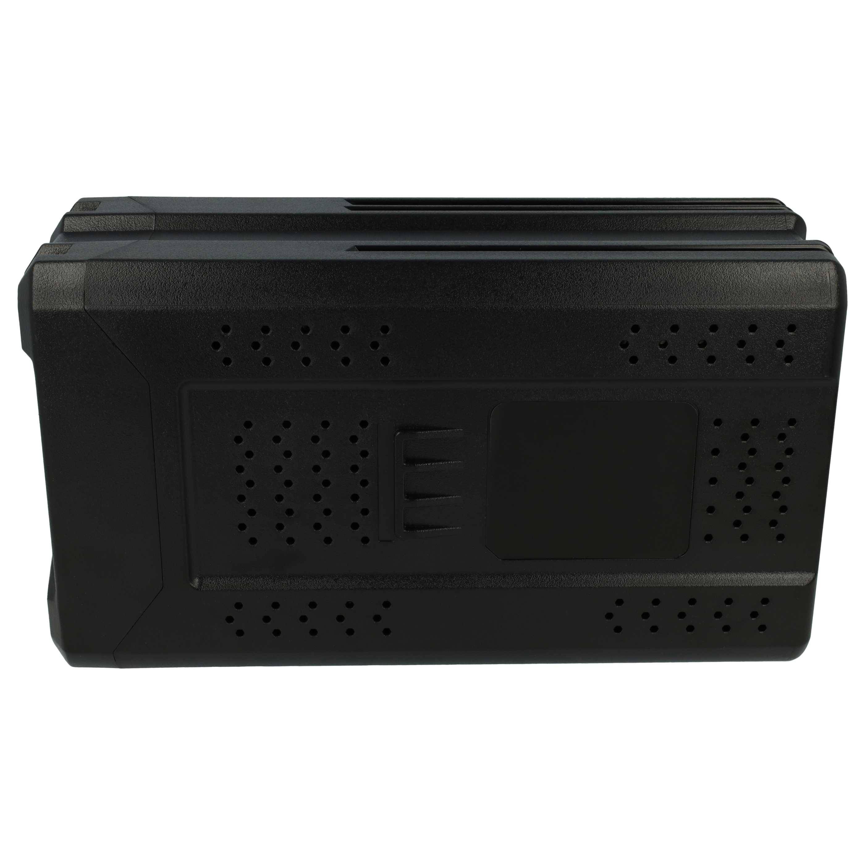 vhbw 2x Akku kompatibel mit Greenworks 82T16, 82V GB500, G82LM51SP, GC82BC, GC82CS, GC82LM46 Rasenmäher Akku-Gartengerät (4000mAh, 82V, Li-Ion)