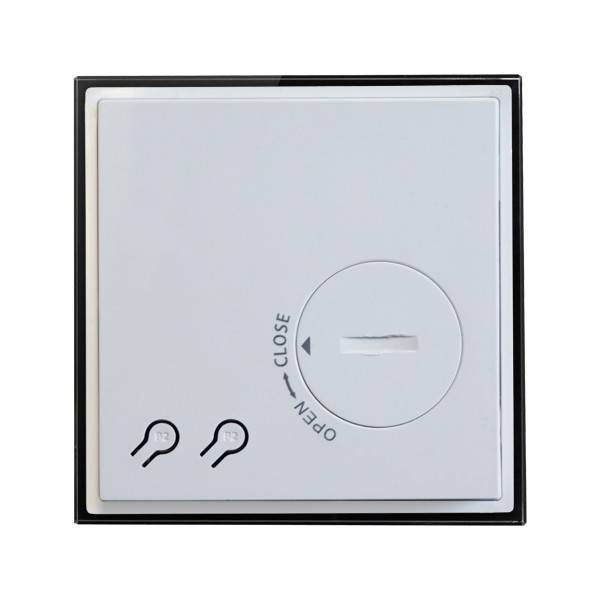 Kaiser Nienhaus Glas-Wandsender Plano 135300