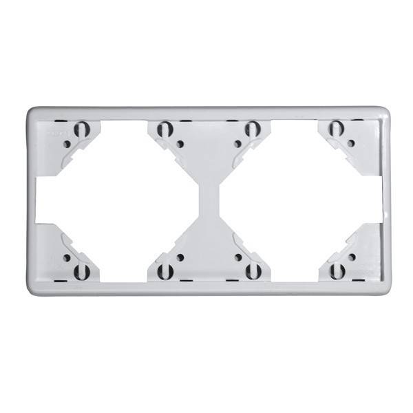 Kaiser Nienhaus 2-fach-Rahmen 321213