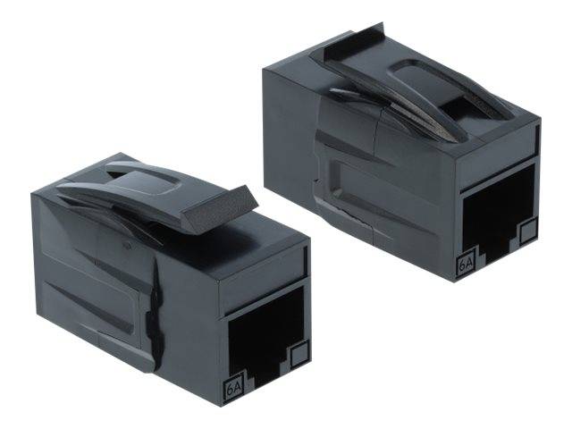 DeLOCK Keystone Module RJ45 jack > RJ45 jack Cat.6A - Modularer Einschub (Kopplung)