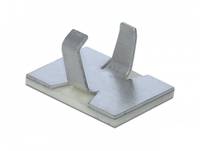 DeLOCK - Kabelklammer - Silber (Packung mit 10)