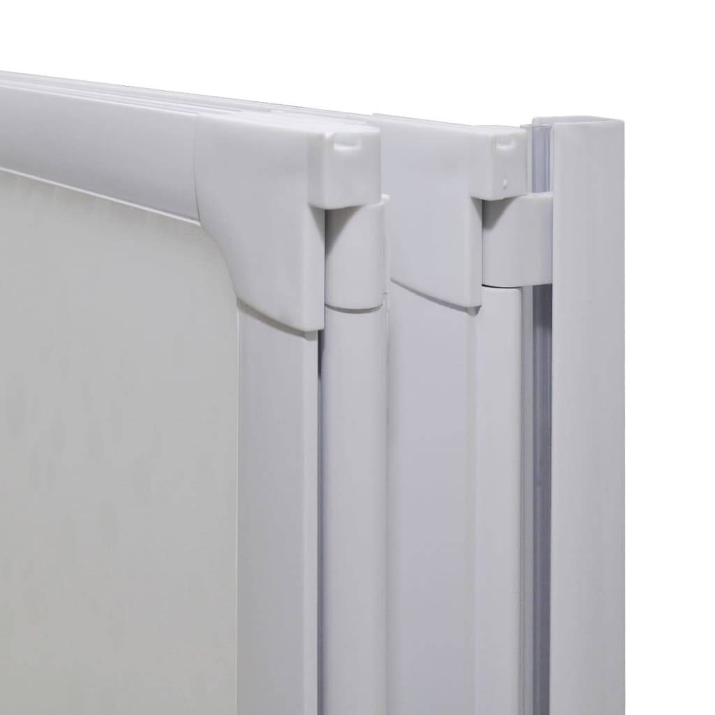 vidaXL Duschwand 117x120 cm 3-teilig Faltbar