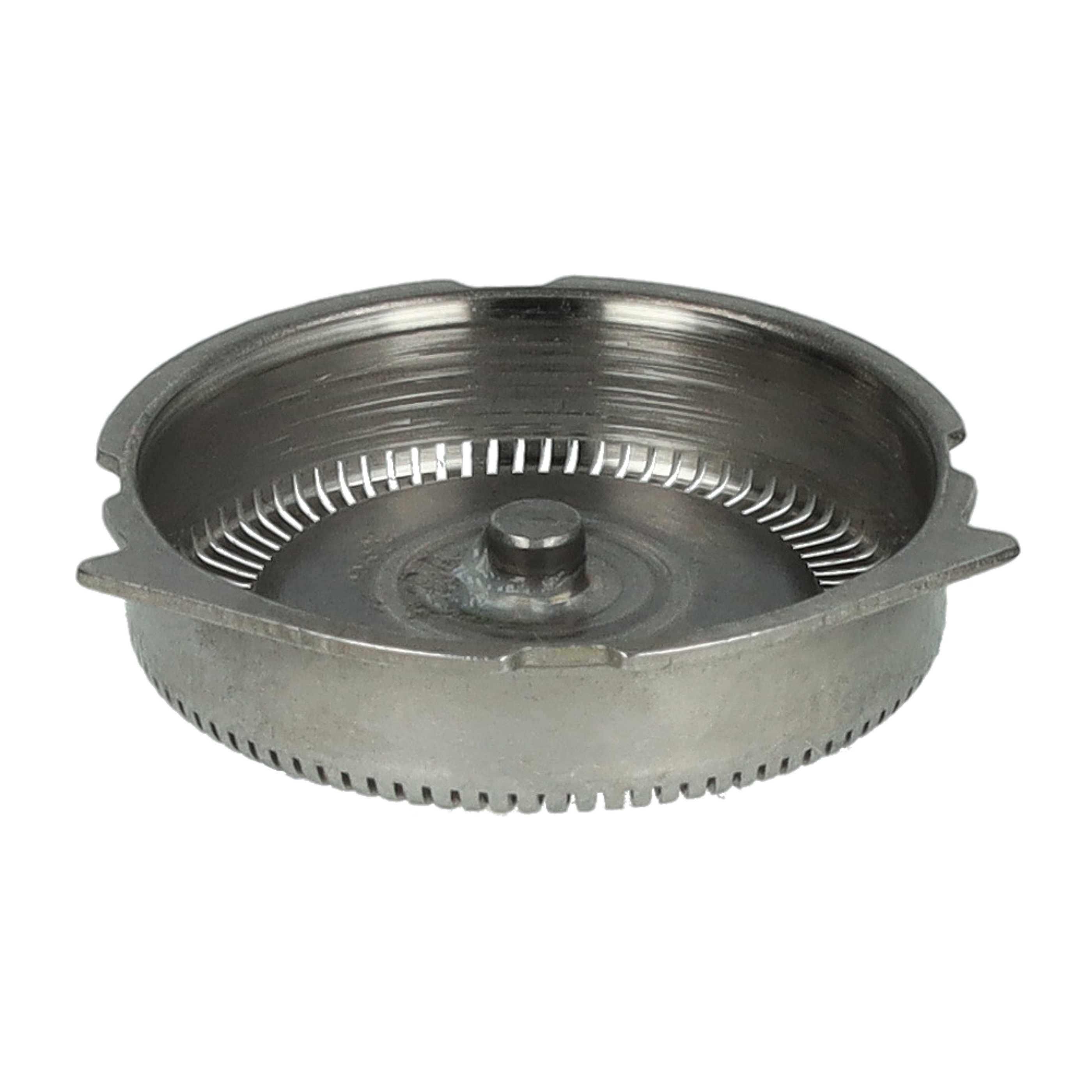 vhbw 6x Ersatz-Scherköpfe kompatibel mit Philips S3562, S3570, S3550, S3560, S3561, S3551, S3552 Elektrorasierer, Schwarz Silber