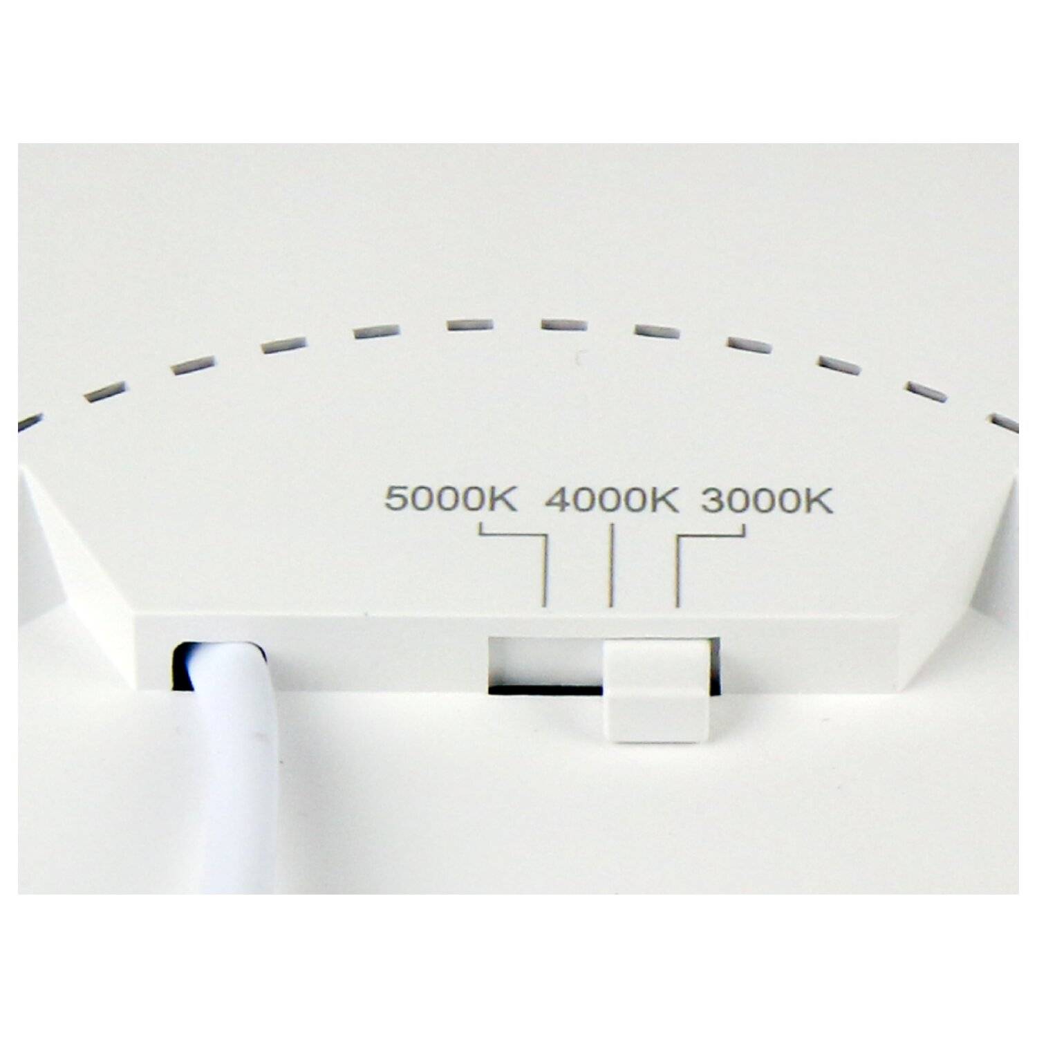 Ein-Aufbaustrahler 24W | Viereck, Flimmerfrei, 2400lm | CCT Deckenleuchte einstellbare Farben 3000-5000 K | 6er Set