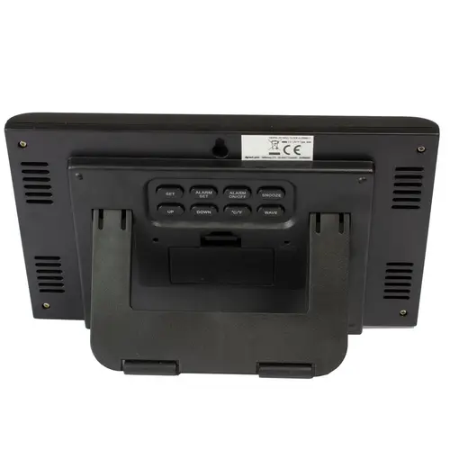 Digitale LCD Tischfunkuhr mit Datumsanzeige + Temperaturanzeige Geräuschlos Digitale Funkuhr mit Datumsanzeige Digital Schwarz 2x AA-Batterie Digitale LCD Tischfunkuhr mit Datumsanzeige + Temperaturanzeige Geräuschlos Digitale Funkuhr mit Datumsanzeige Digital Schwarz 2x AA-Batterie