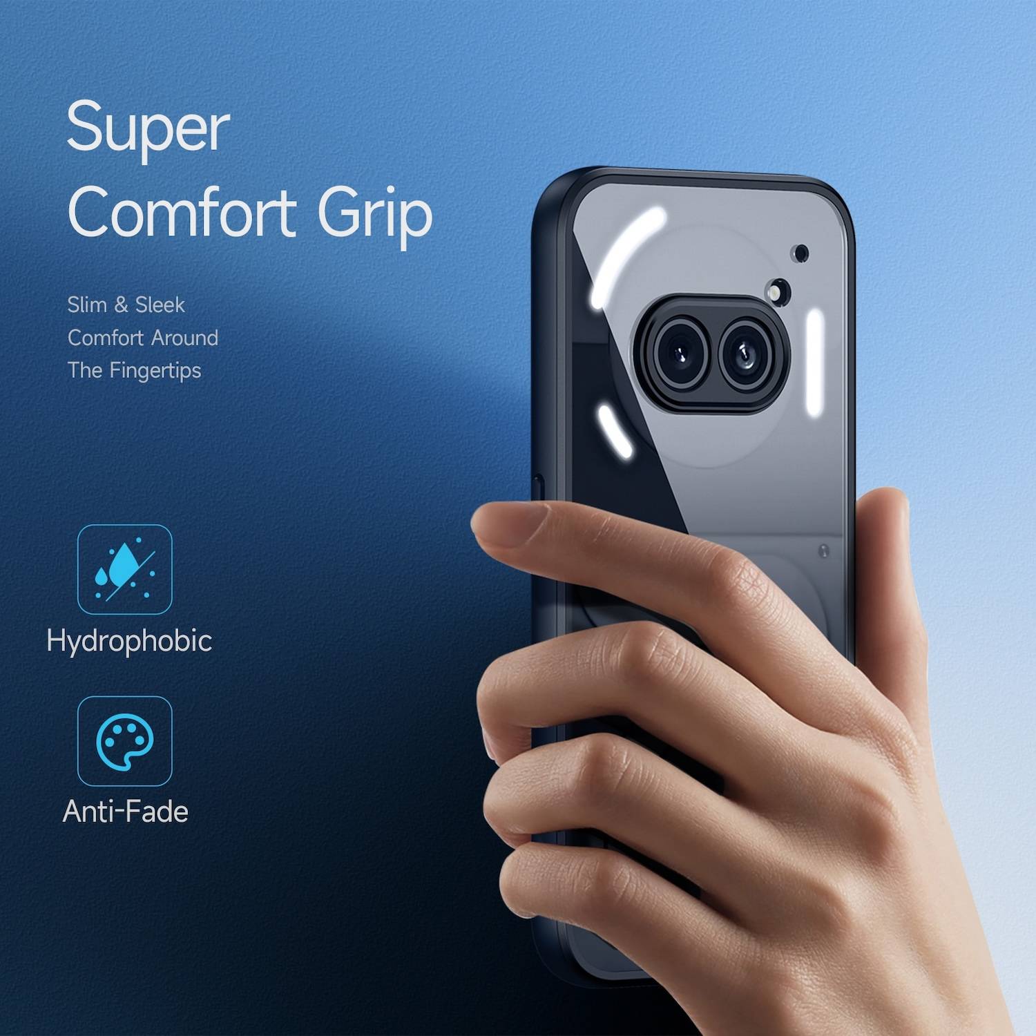 Für Nothing Phone 2a / Plus Aimo Series TPU / PC Frosted Feel Hülle