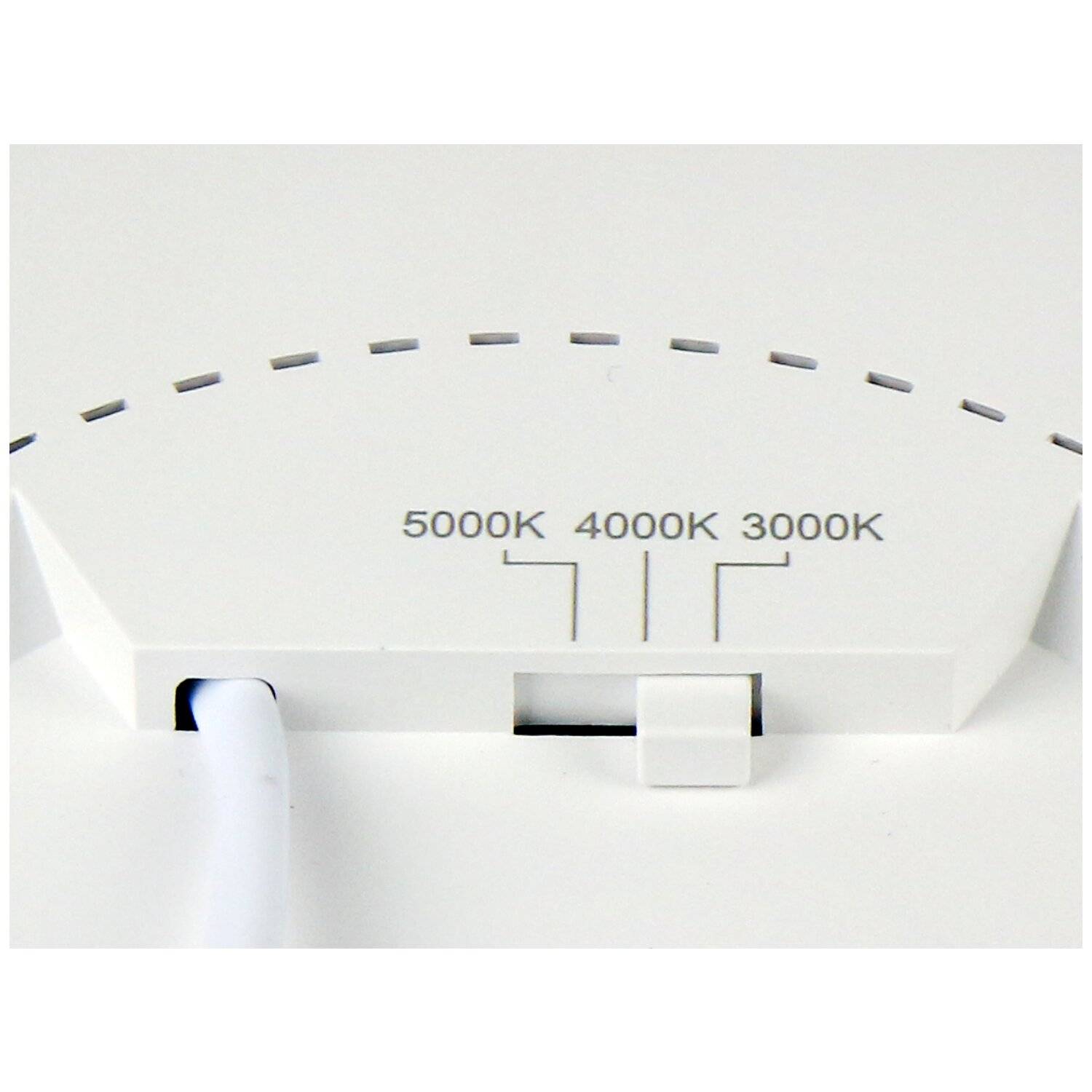 Ein-Aufbaustrahler 6W | Runde, Flimmerfrei, 540lm | CCT Deckenleuchte einstellbare Farben 3000-5000 K |10er Set