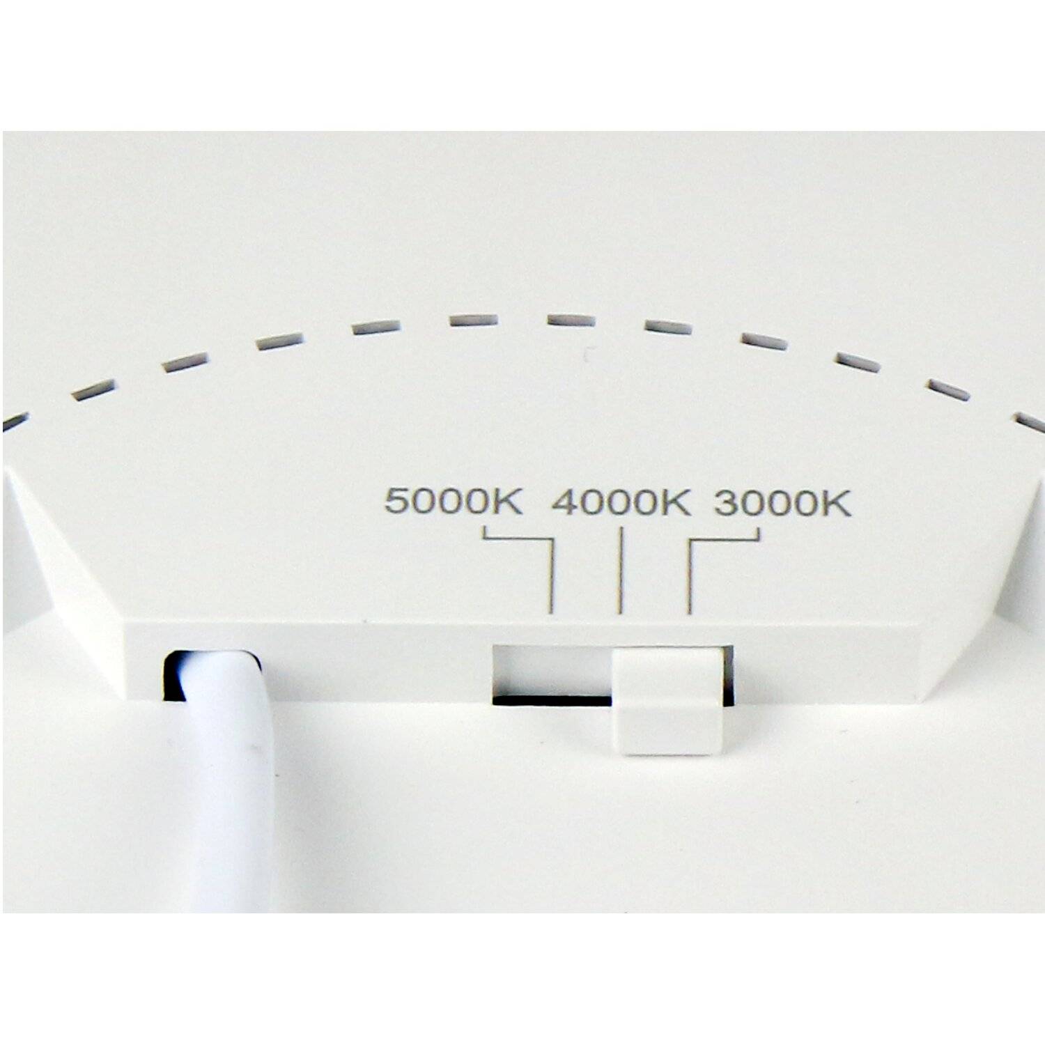 Ein-Aufbaustrahler 18W | Runde, Flimmerfrei, 1800lm | CCT Deckenleuchte einstellbare Farben 3000-5000 K |3er Set