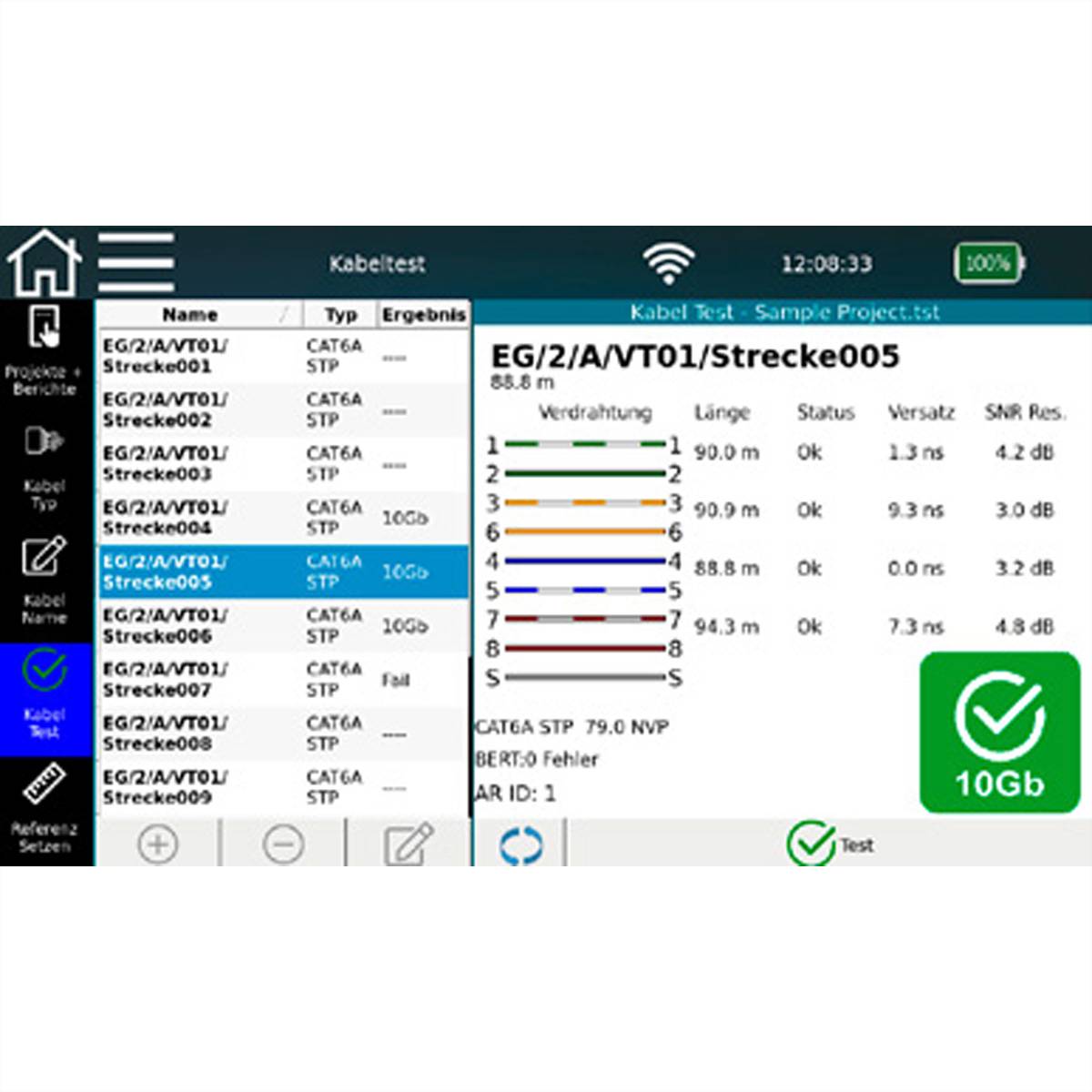 Softing IT Netzwerk-Qualifizierer NX_XG2_10G