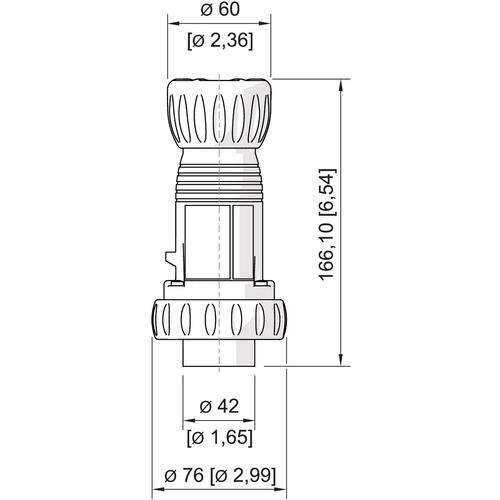 Stahl Stecker 12 A grün 3h 8573/12-203 #243199