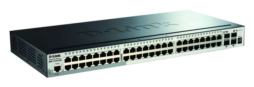 DLink Deutschland 52Port Gigabit SmartSwitch DGS-1510-52X/E
