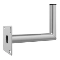 SkyRevolt 40cm Wandhalter Rohr 50mm Aluminium XXL Wandplatte ALU Winkel-Halter für Satelliten-Schüssel SAT-Antenne SkyRevolt 40cm Wandhalter Rohr 50mm Aluminium XXL Wandplatte ALU Winkel-Halter für Satelliten-Schüssel SAT-Antenne