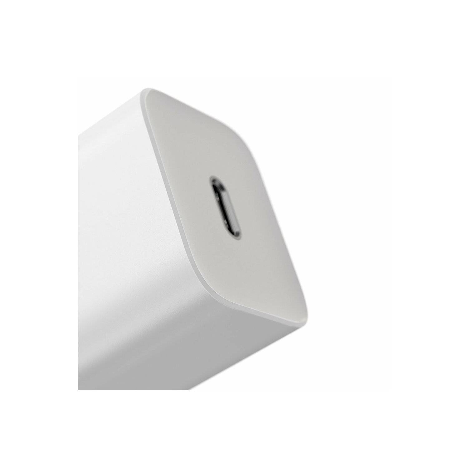 Baseus Super Si 1C schnelles Ladegerät USB Typ C 20 W Power Delivery + kabel USB Typ C - iPhone 1 m weiß