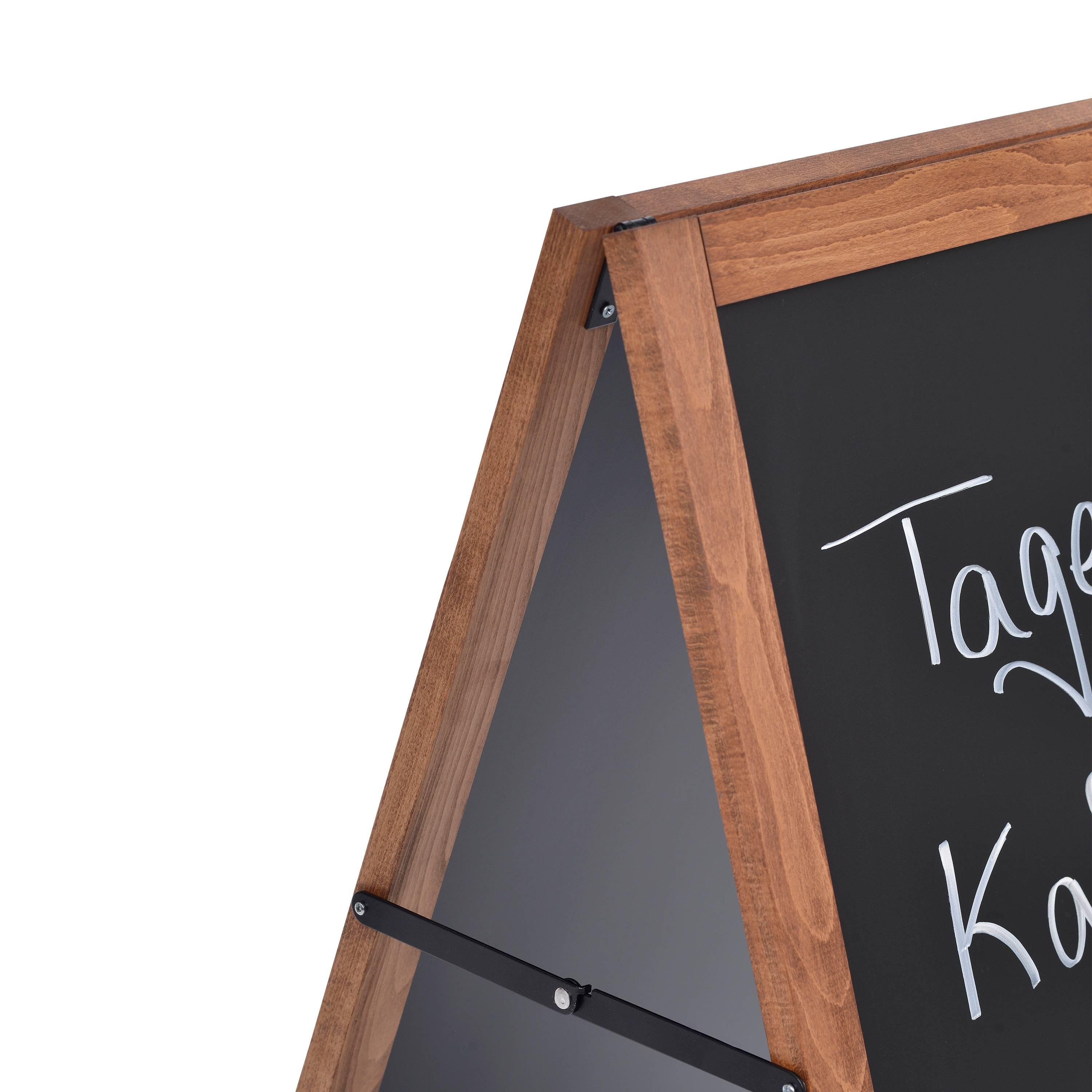 Magnetoplan Outdoor Kundenstopper Kreidetafel wetterfest A1 Schwarz/Braun