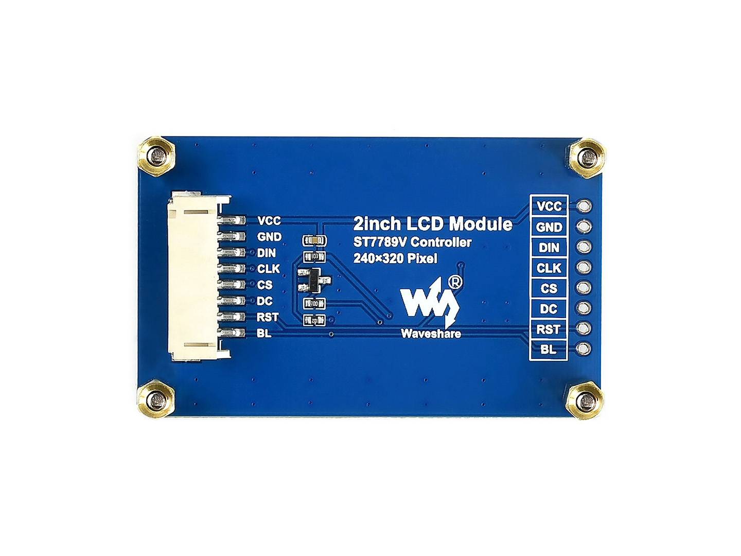 WaveShare 2inch LCD Display Module 240x320 IPS Screen SPI Interface