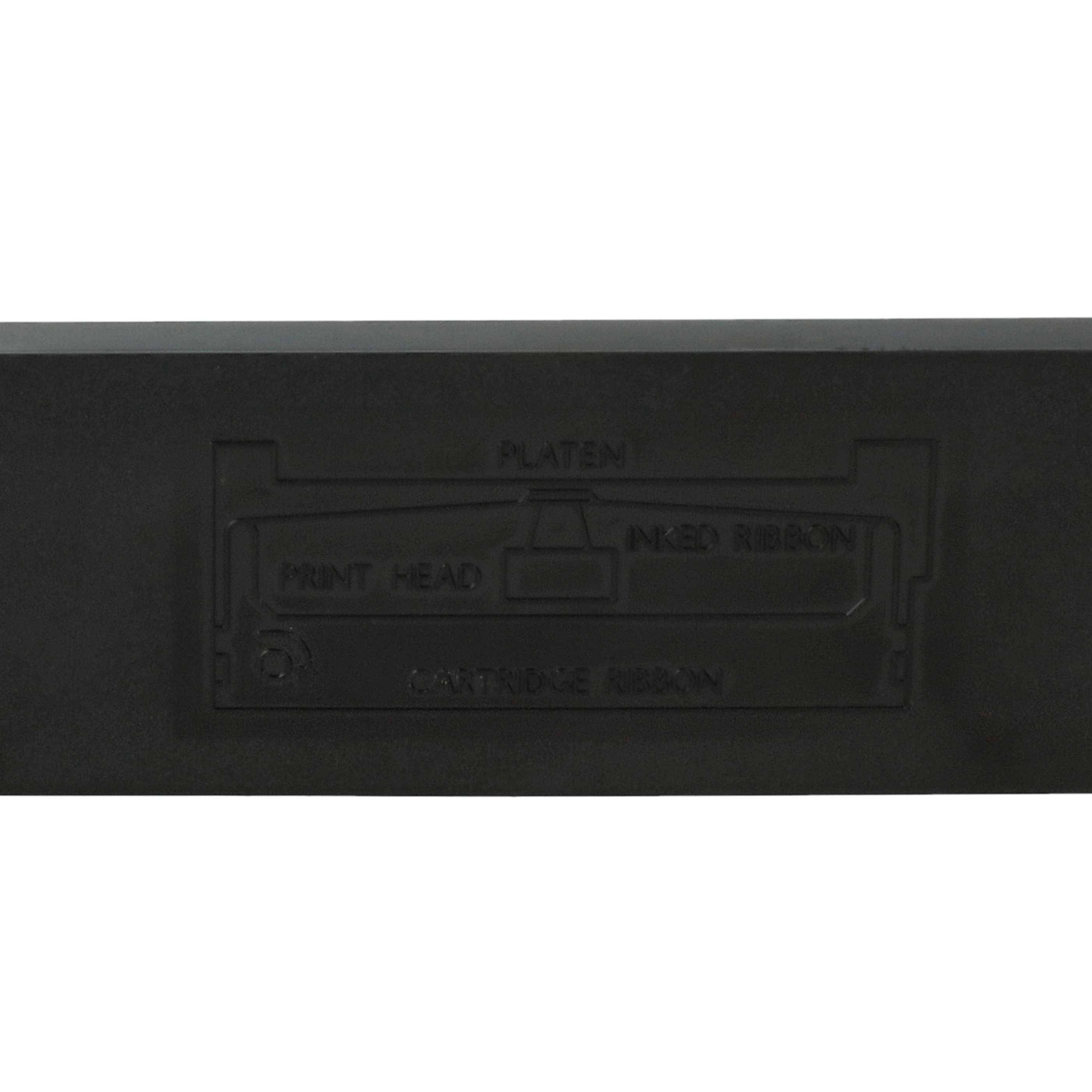 vhbw 5x Farbband Schriftband kompatibel mit Pitney Bowes LSP 10 Nadeldrucker, Bondrucker - Schwarz