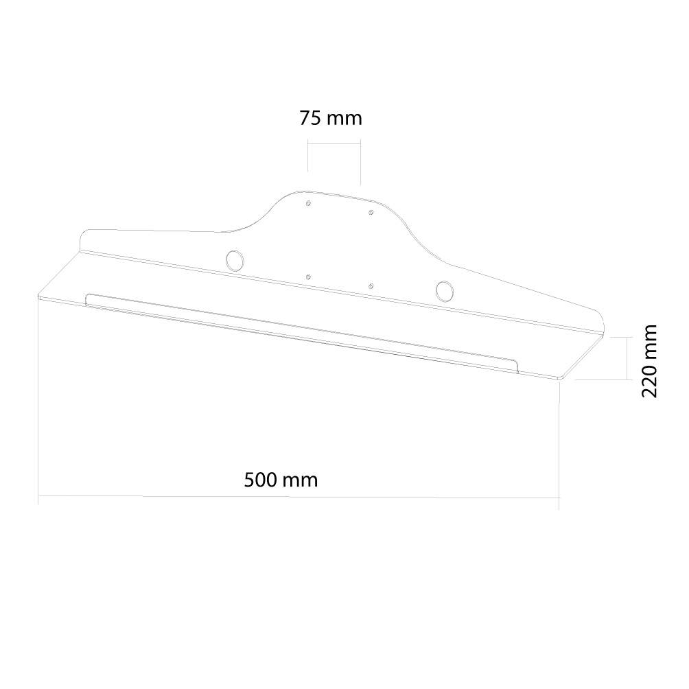 Neomounts Tastatur und Maus-Halterung Passend für Serie (Halter): Universal Silber
