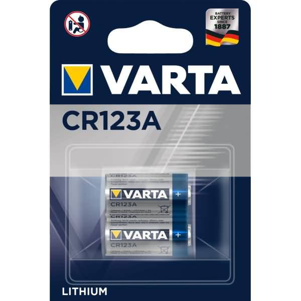 VARTA LITHIUM CR123A Blister 2