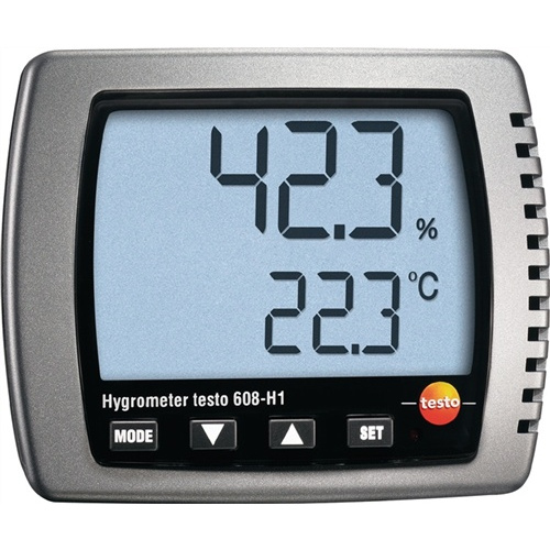 Testo 608-H1 Luftfeuchtemessgerät (Hygrometer) 10% rF 98% rF Taupunkt-/Schimmelwarnanzeige