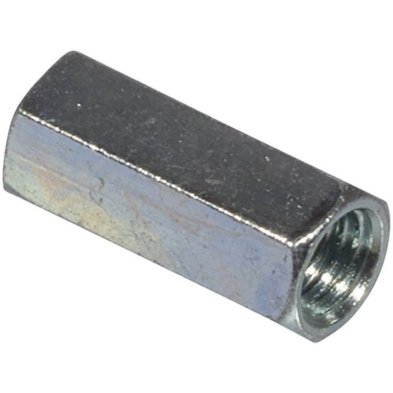 Fischer 14319 Verlängerungsmuffe (L) 25mm M6 Stahl feuerverzinkt 100St.