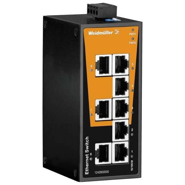 Weidmüller Netzwerk-Switch IE-SW-BL08-8TX