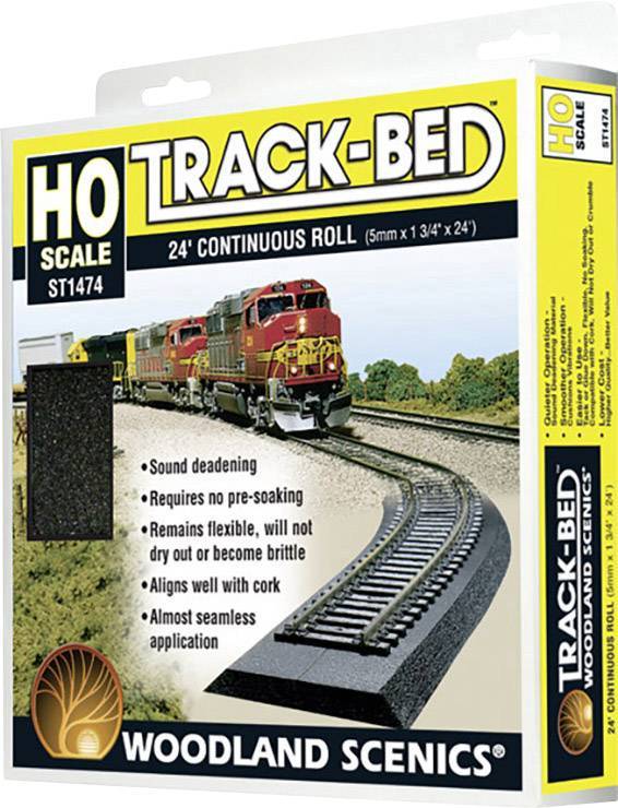 Woodland Scenics WST1474 H0 Gleisbettung (L x B x H) 7300 x 47 x 5mm