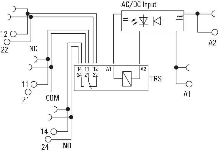 Weidmüller Schaltrelais TRS 24VUC 2CO