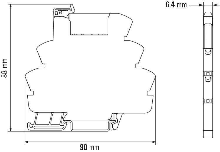 Weidmüller Optokoppler TOZ 24VUC 230VAC1A