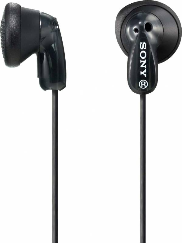 Sony MDR-E9LP In Ear Kopfhörer kabelgebunden Schwarz